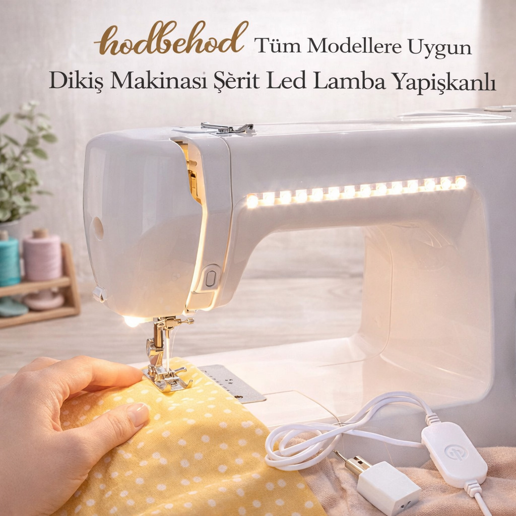 Diki� Makinas� �erit Led Lamba Yap��kanl�