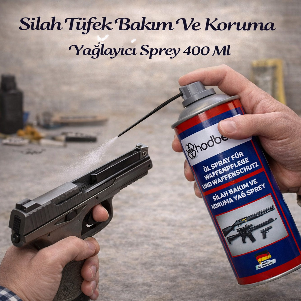 Silah T�fek Bak�m Ve Koruma Ya�lay�c� Sprey 400 Ml