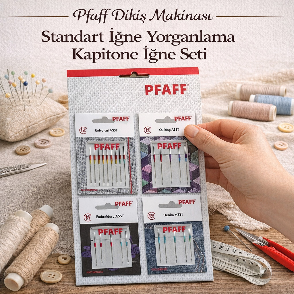 Pfaff Diki� Makinas� Standart ��ne Yorganlama Kapitone ��ne Seti