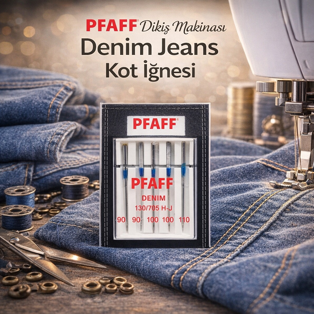 Pfaff Diki� Makinas� Denim Jeans Kot i�nesi