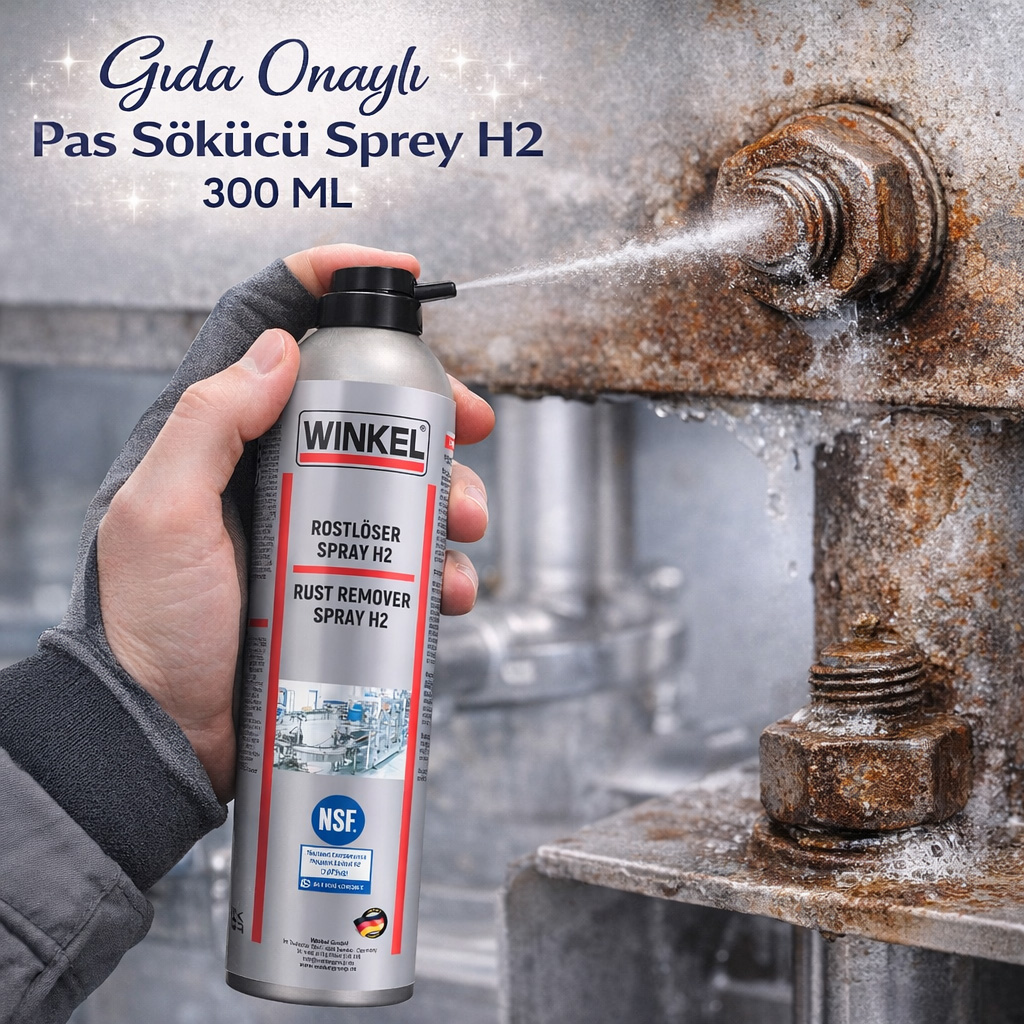 GIDA ONAYLI PAS S�K�C� SPREY H2 300 ML 