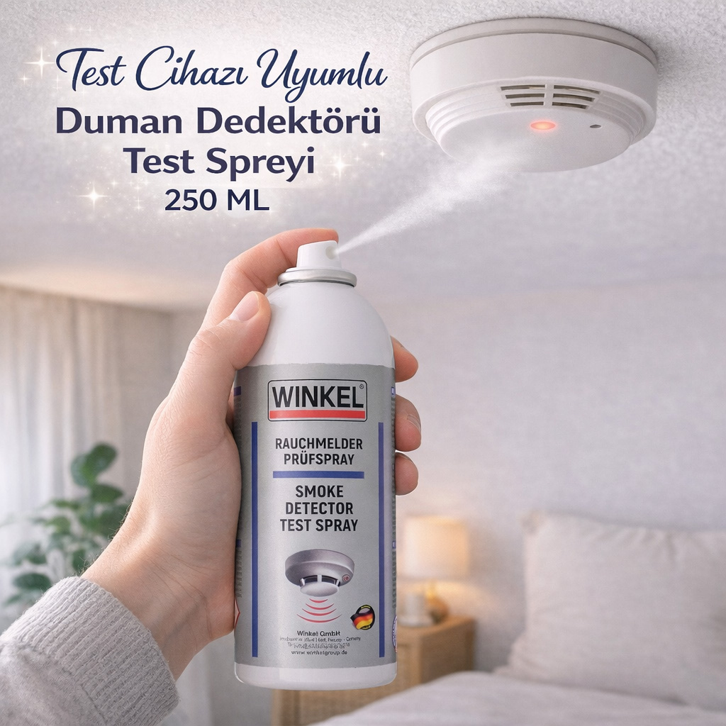 Test Cihaz� Uyumlu Duman Dedekt�r� Test Spreyi 250 ML
