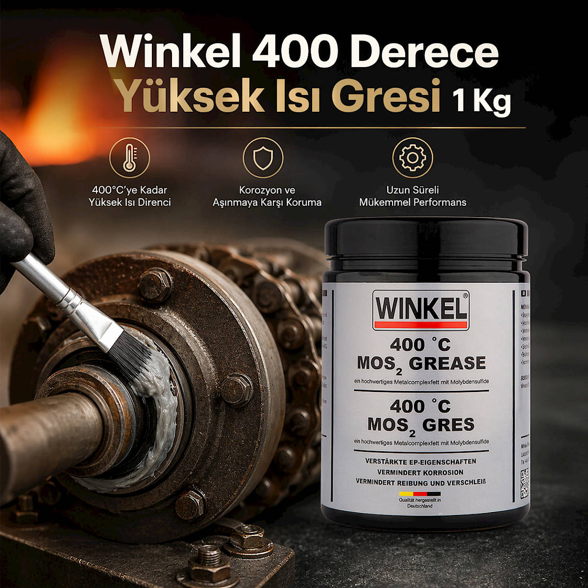 Winkel 400 Derece Y�ksek Is� Gresi 1 Kg