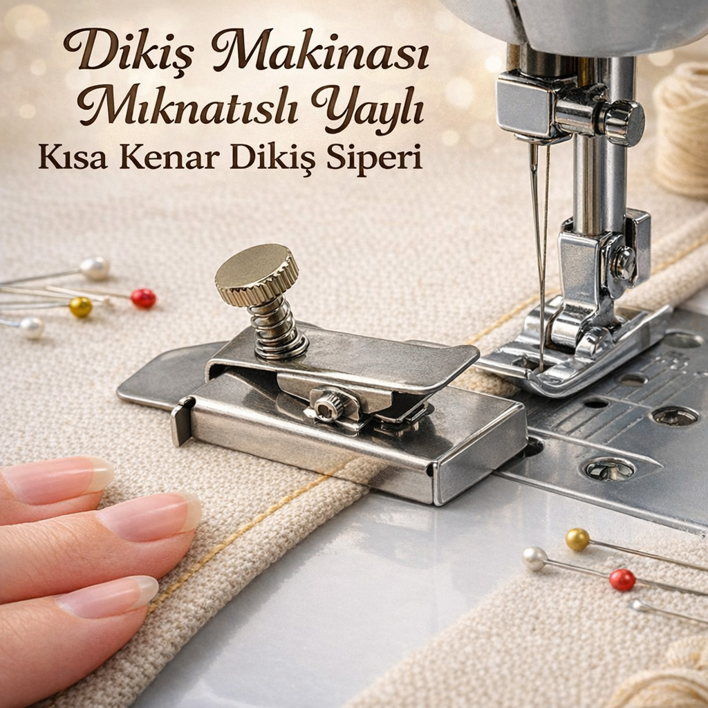 Diki� Makinas� M�knat�sl� Yayl� K�sa Kenar Diki� Siperi
