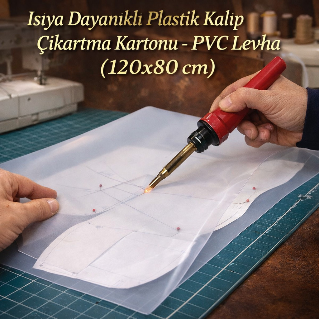 Is�ya Dayan�kl� Plastik Kal�p ��kartma Kartonu - PVC Levha (120x80 cm)