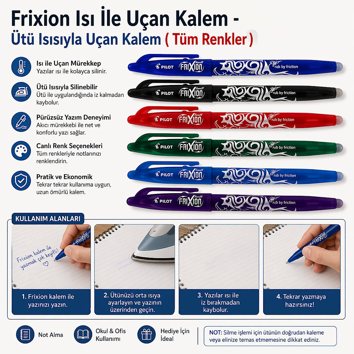Fr�x�on Is� �le U�an Kalem - �t� Is�s�yla U�an Kalem ( T�m Renkler )