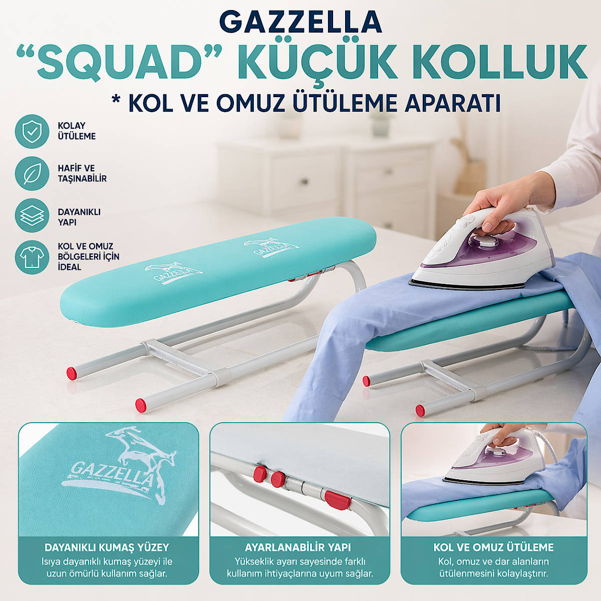 GAZZELLA \'\'SQUAD\'\' K���K KOLLUK * KOL VE OMUZ �T�LEME APARATI