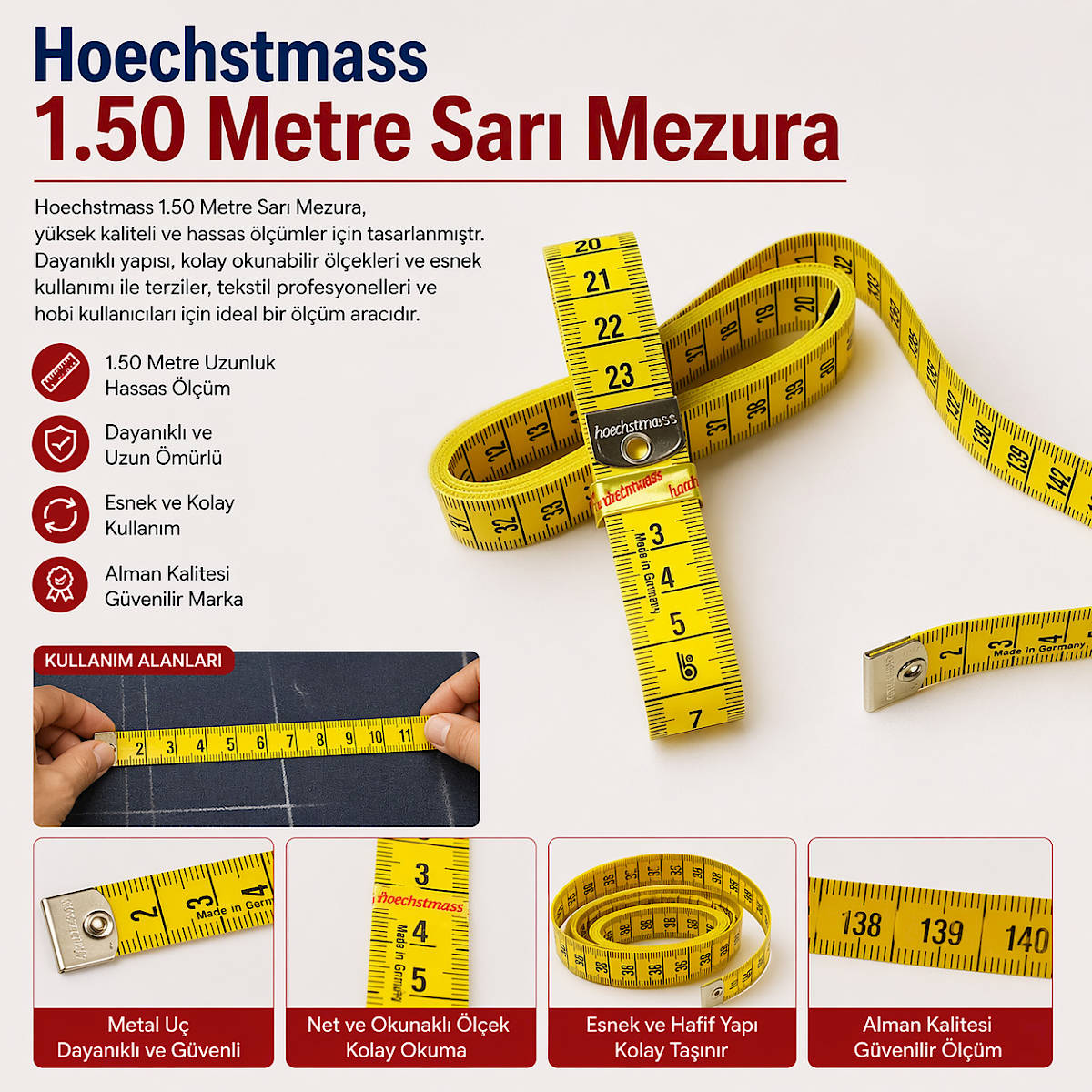 Hoechstmass 1.50 Metre Sar� Mezura
