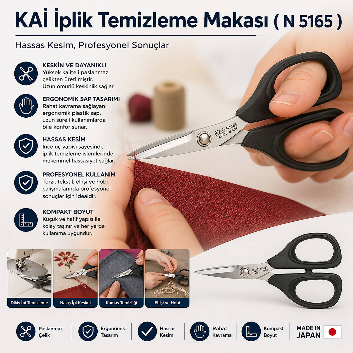KAI �plik Temizleme Makas� ( N 5165 )