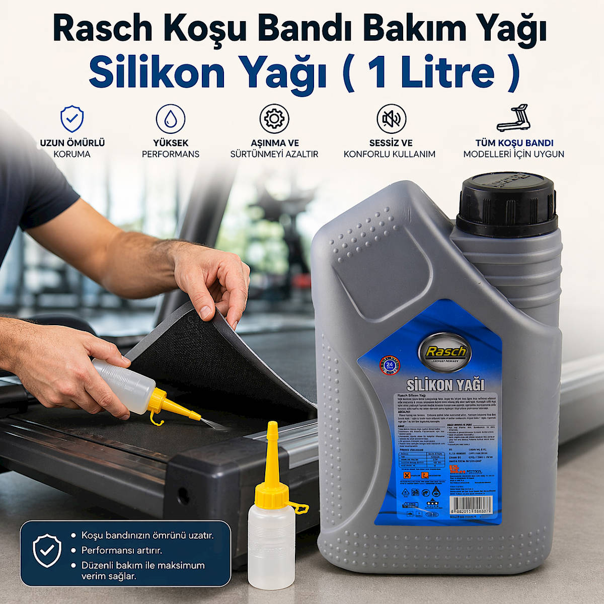 Rasch Ko�u Band� Bak�m Ya�� Silikon Ya�� ( 1 Litre )