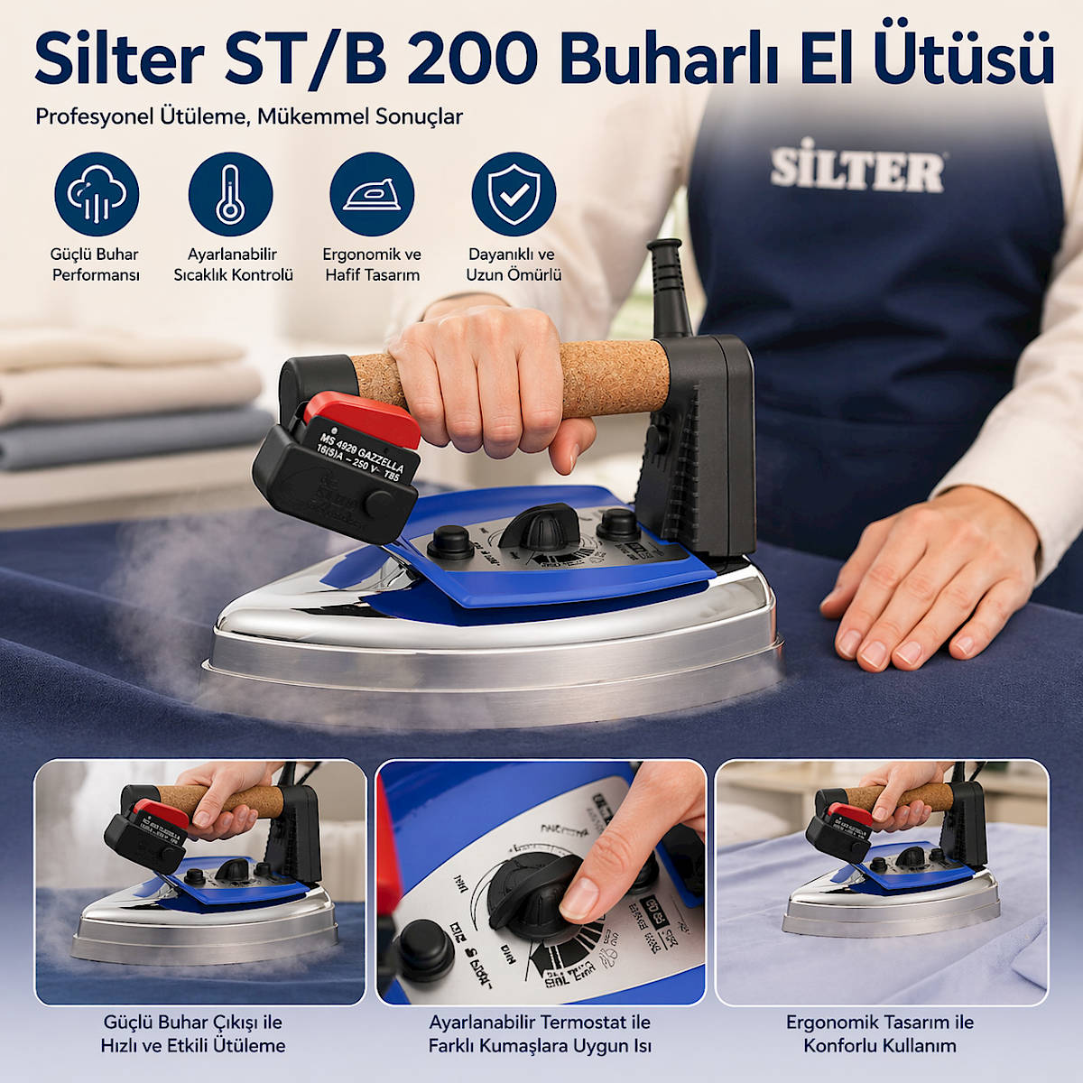 Silter ST/B 200 Buharl� El �t�s�