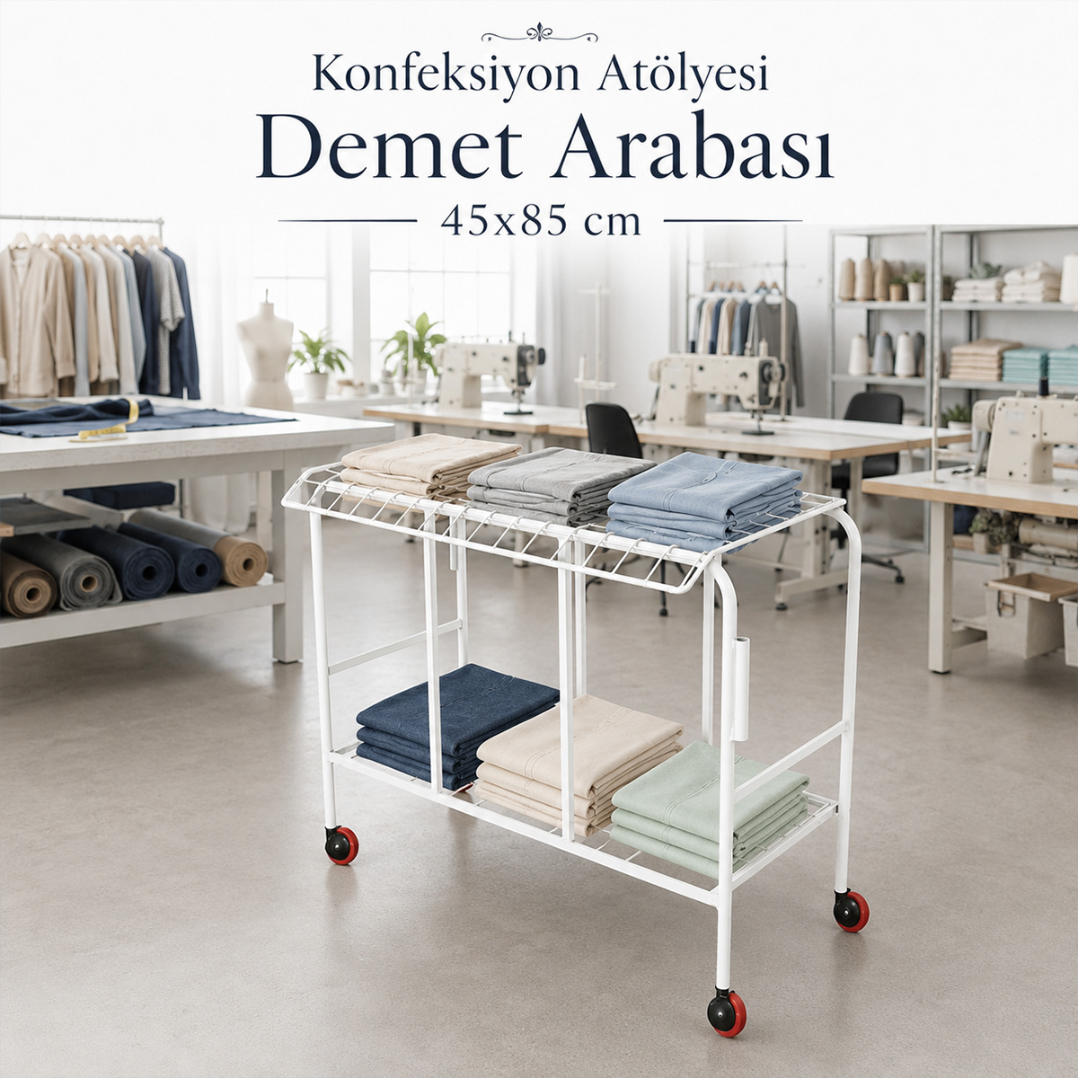 Konfeksiyon At�lyesi Demet Arabas� 45x85 cm