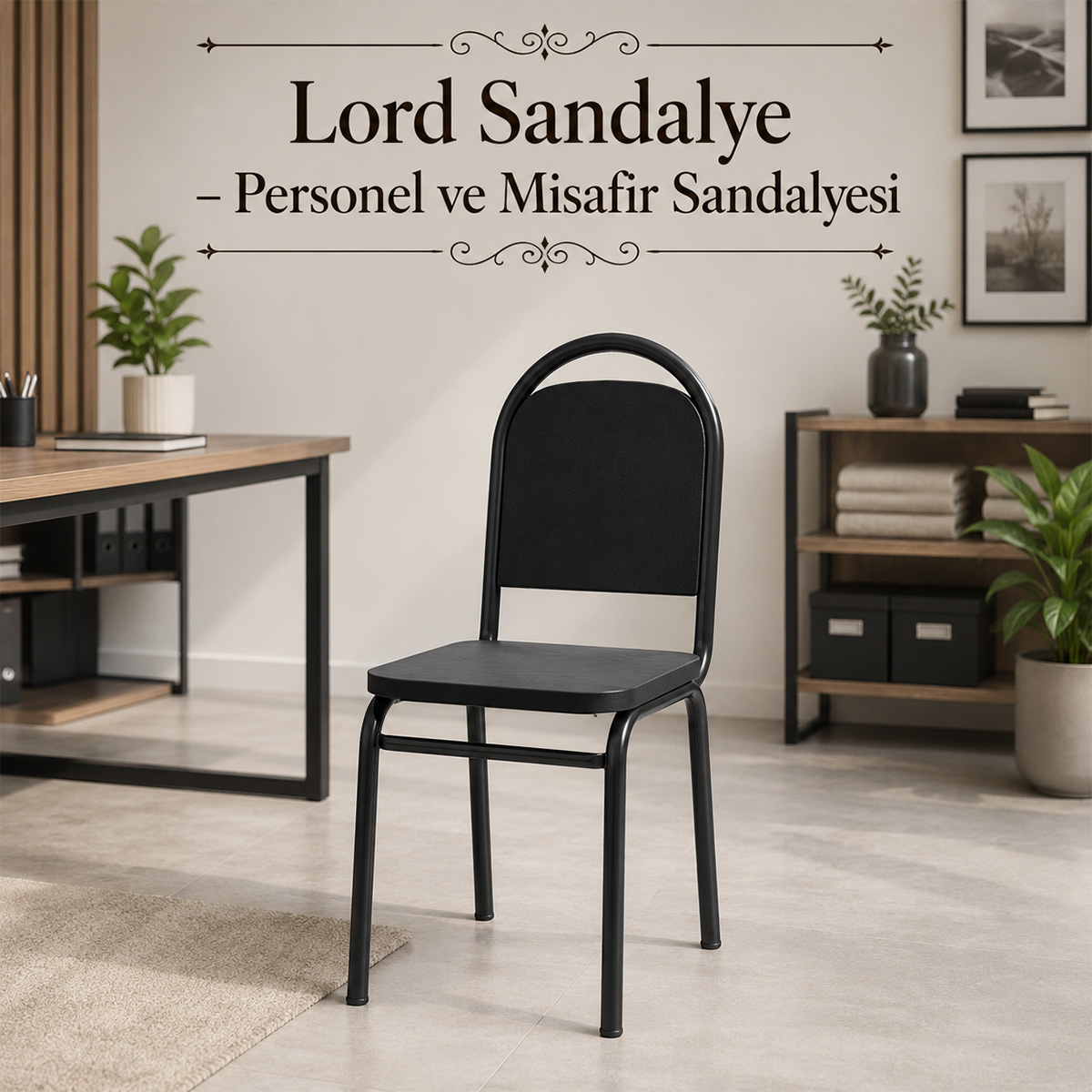 Lord Sandalye – Personel ve Misafir Sandalyesi