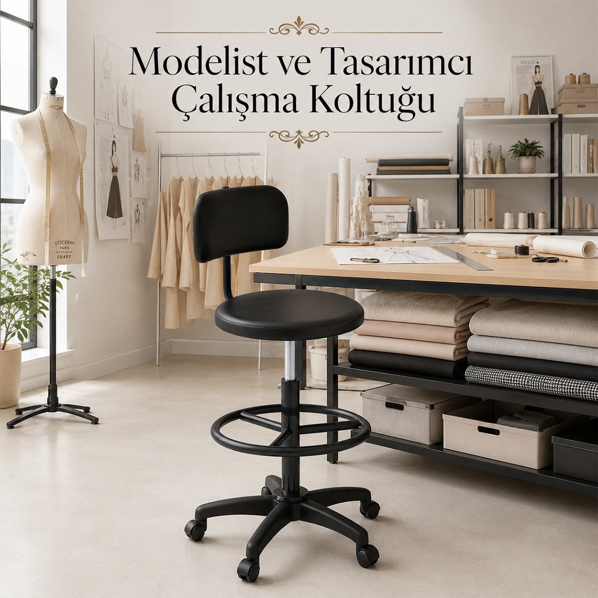 Modelist ve Tasar�mc� �al��ma Koltu�u