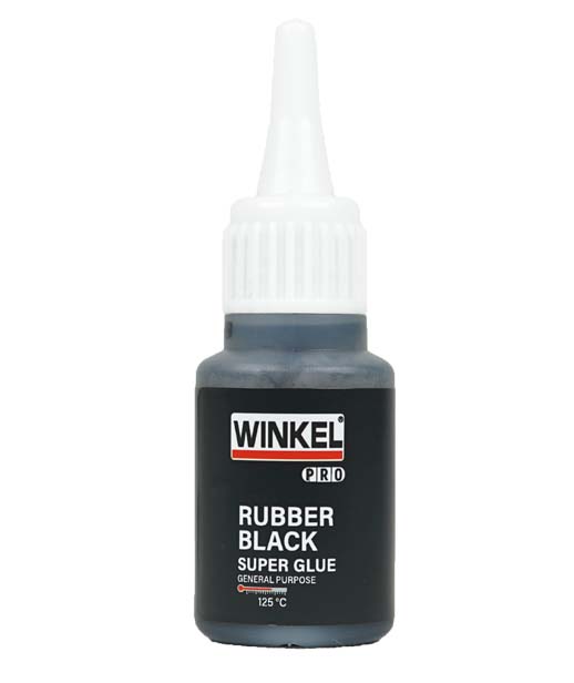 Winkel Rubber Black Plastik Hýzlý Yapýþtýrýcý Siyah Renk 20gr