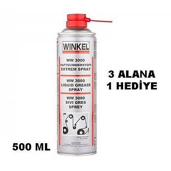 Winkel WW 3000 Sv Gres Sprey Zincir Yalama 500 ml