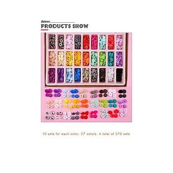 hodbehod 300 Set Kark Renkli 12.5mm T5 Plastik t t Ve El Pensesi Set