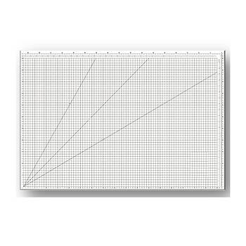 A1 Büyük Boy Şeffaf Transparent Kesim Tablası Cutting Mat 60x90cm