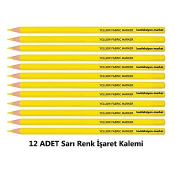 Sar Renk Tekstil Kuma Karton Deri Kurun aretleme Kalemi