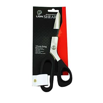 Lion 5250 Plastik Sapl Terzi Kuma Orta Boy Kesim Makas 25cm