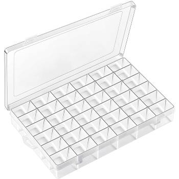 36 Blmeli Ayarl Plastik Organizer Kutu