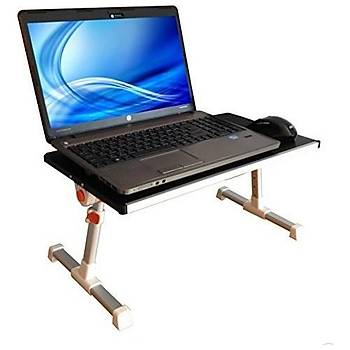 Ykseklik Ayarl ift Soutuculu Portatif Katlanabilir Alminyum pad Laptop Sehpas