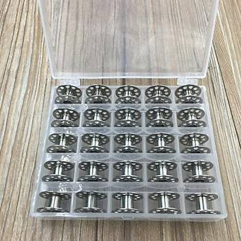 Ev Tipi Aile Diki Makinas Metal Masuras 25 Adet ve Saklama Kutusu