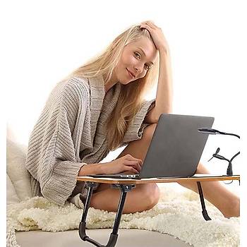Yatak Koltuk Üstü Katlanabilir Portatif Laptop Keyif Sehpası