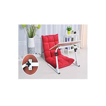 Yatak st Koltuk Kenar Eim Ve Ykseklik Ayarl ocuk Ders alma ok Amal Sehpas Masa 40CMX60CMX67CM
