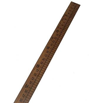 1 Metre (100cm) Çok Amaçlý Bambu Tahta Cetvel