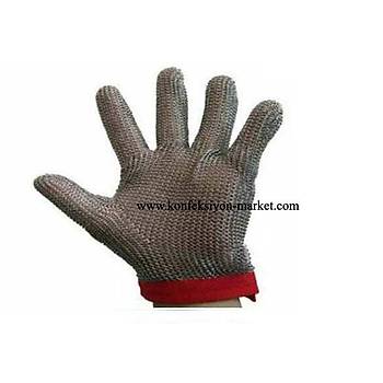 Metal elik Eldiven 5 Parmak S-M-L-XL (ELK RG)