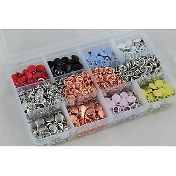 9.5 MM Kark Renkli Metal Kapakl t t Dme 320 Set