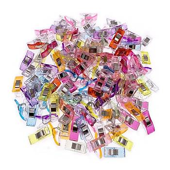 Diki Nak Kuma Kat Maas Plastik Klips Tutucu Mandal 60 Adet