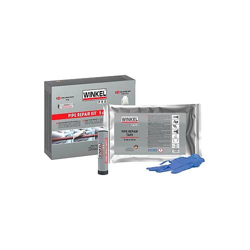 Winkel Pro Epoksi Boru Tamir Kiti � S�hhi Tesisat Su Ka�aklar� ve �atlak Borularda H�zl� Onar�m 5CM X 3,5M