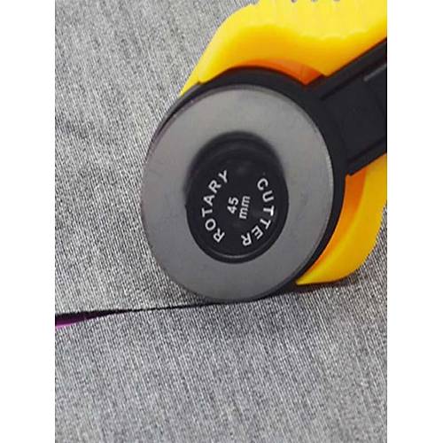 45mm Kuma Deri Kat Rulet Kesici Neter Mandal Cetvel Kraft Seti