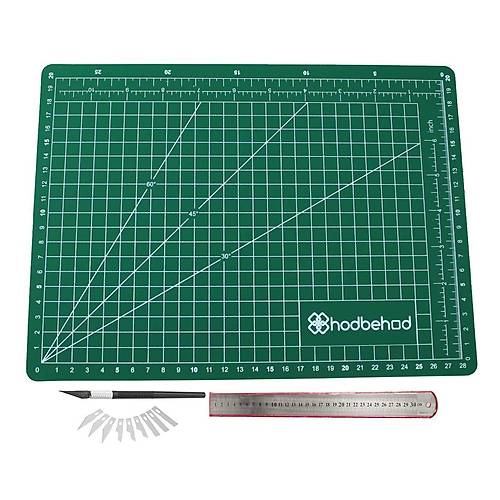 A3 45x30cm Hobi Kesim Mat Seti ift Tarafl Cutting Mat Set