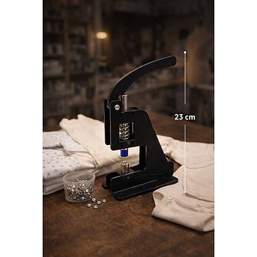Portatif K���k Tulumba El Presi - 100 Adet 9,5 mm ��t��t ve Kal�p �ak�m Seti