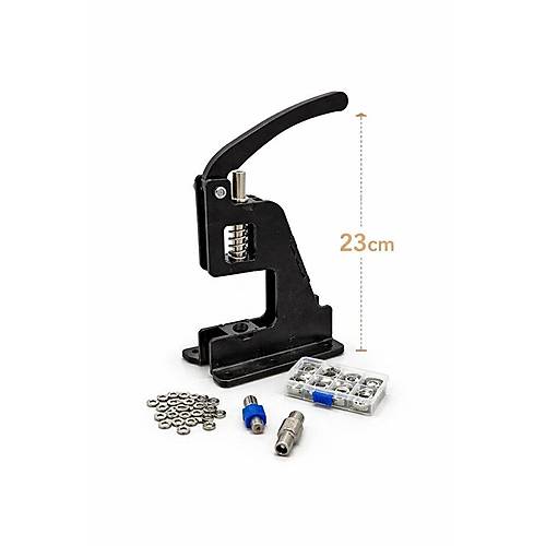 Portatif K���k Tulumba El Presi - 100 Adet 9,5 mm ��t��t ve Kal�p �ak�m Seti