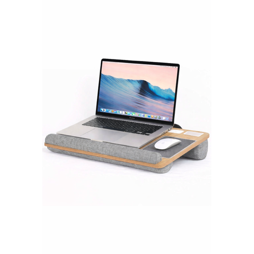 Portatif Laptop Sehpas� Tablet B�lmeli Yast�kl� Notebook Masas�