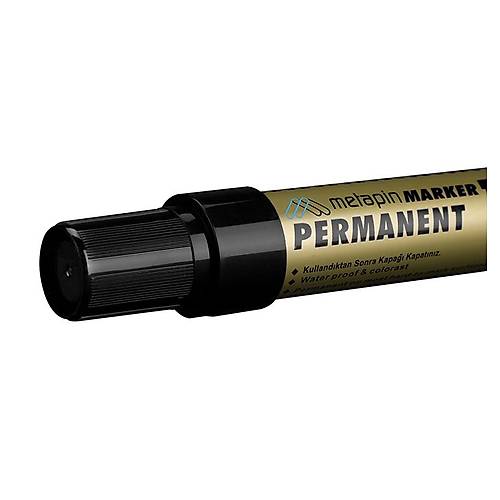 Metapin 10mm Permanent Koli Kalemi Siyah 10'lu