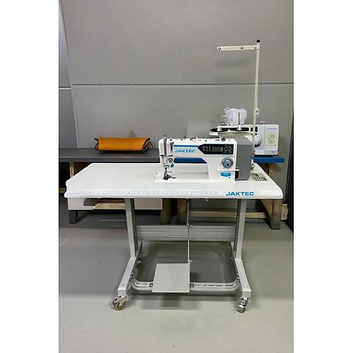 Jaktec JK-A4 Elektronik �p Kesmeli D�z Diki� Makinesi Tablal� � Ba�lang�� Seti Hediyeli