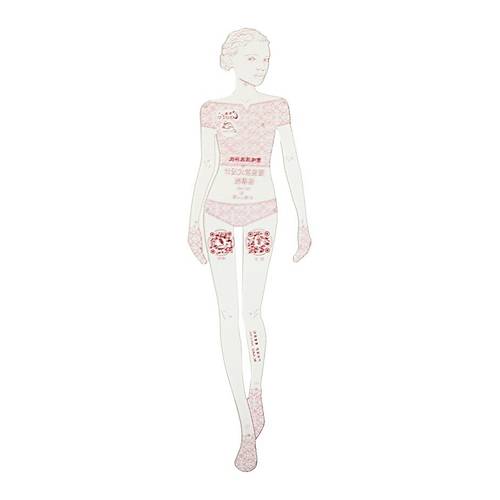 5�li Mini Moda Cetveli Seti � Kuma� Tasar�m�, Konfeksiyon ve Prototip �izim �ablonu
