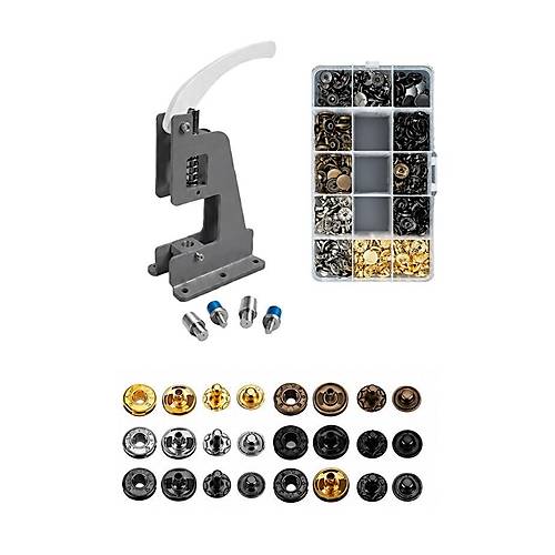 Portatif K���k Tulumba El Presi � 120 Adet 12,5 mm Kar���k Metal ��t ��t Delme ve �ak�m Seti