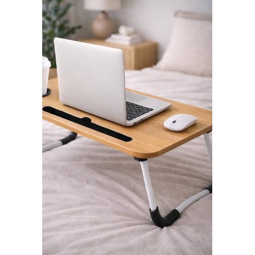Yatak Koltuk �st� ��renci Ders �al��ma Kahvalt� Laptop Sehpas�