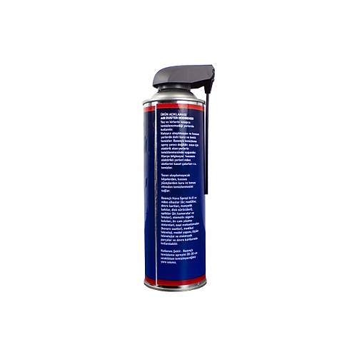 Tetikli ubuklu Kapak Toz Alc Basnl Hava Spreyi Air Duster 500 ml