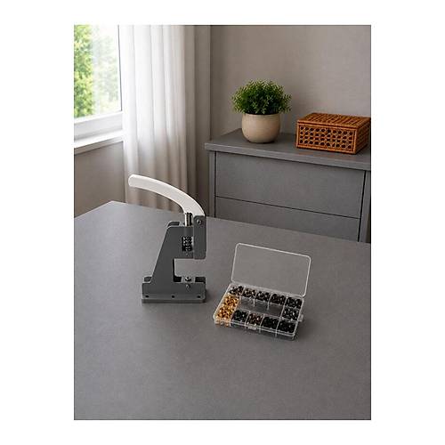 Portatif K���k Tulumba El Presi � 120 Adet 12,5 mm Kar���k Metal ��t ��t Delme ve �ak�m Seti