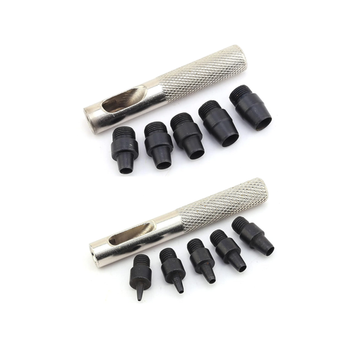 El Tipi Vurma Delge� Z�mba � �anta, Kemer, Ayakkab�, Kuma�, Karton ve Deri Delme (10'lu Set)