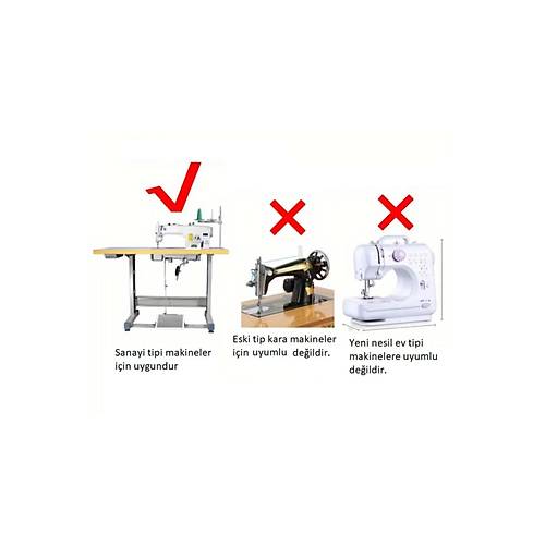 Sanayi Tipi D�z Diki� Makinesi Gizli Fermuar Ayaklar� � 4'l� Set