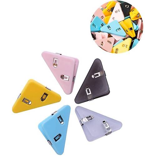 10 Adet ��gen Plastik Diki� Nak�� Kuma� Ka��t S�k��t�rma Mandal� - �ok Ama�l� Kullan�m