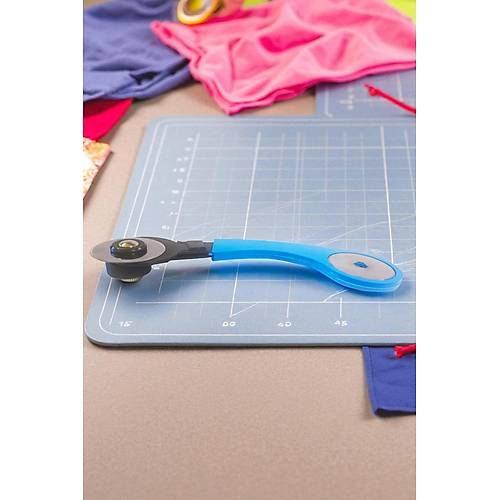 45 mm Rulet Dner Kuma Kesici  Patchwork, Krkyama, Kat ve Deri Kesim Arac + Yedek Bak